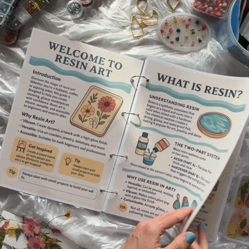 Resin Art Learning Bundle